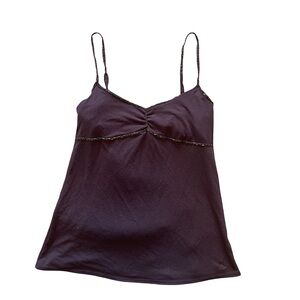 Vintage Abercrombie & Fitch Beaded Cami Top
